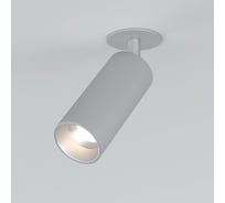 Встраиваемый светодиодный светильник Elektrostandard - diffe / серебряный 10w 4200k (25052/led) a058172