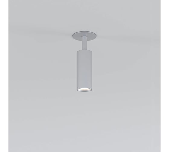 Встраиваемый светодиодный светильник Elektrostandard - diffe / серебряный 8w 4200k (25039/led) a058219