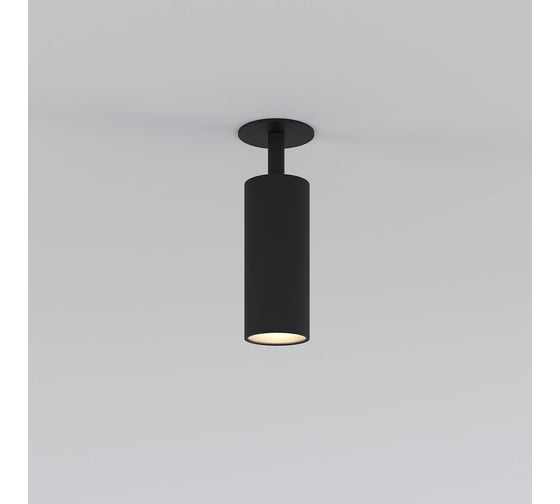 Встраиваемый светодиодный светильник Elektrostandard - diffe / черный 10w 4200k (25052/led) a058171