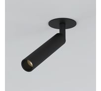 Встраиваемый светодиодный светильник Elektrostandard - diffe / черный 5w 4200k (25027/led) a058215