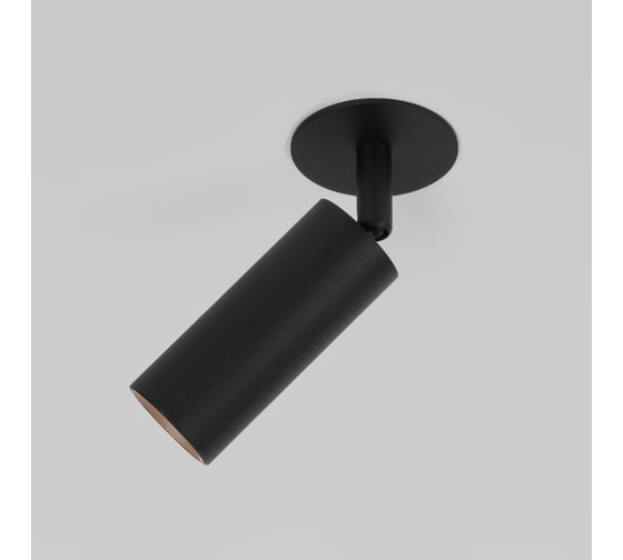 Встраиваемый светодиодный светильник Elektrostandard - diffe / черный 8w 4200k (25039/led) a058218