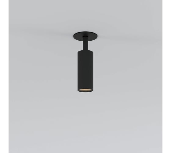 Встраиваемый светодиодный светильник Elektrostandard - diffe / черный 8w 4200k (25039/led) a058218