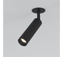 Встраиваемый светодиодный светильник Elektrostandard - diffe / черный 8w 4200k (25040/led) a058226