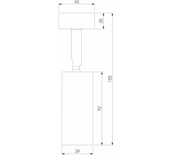 Накладной светодиодный светильник Elektrostandard - diffe / белый 8w 4200k (85639/01) a058264