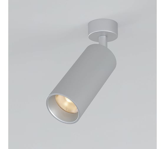Накладной светодиодный светильник Elektrostandard - diffe / серебряный 10w 4200k (85252/01) a058247