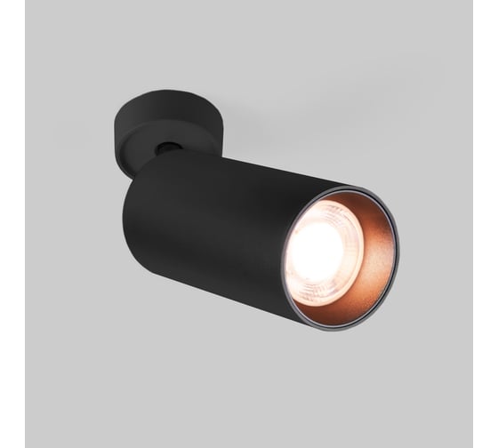 Накладной светодиодный светильник Elektrostandard - diffe / черный 15w 4200k (85266/01) a058250