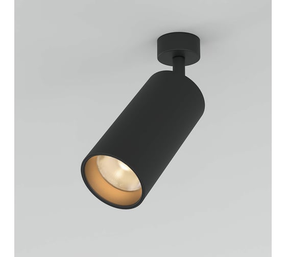 Накладной светодиодный светильник Elektrostandard - diffe / черный 15w 4200k (85266/01) a058250