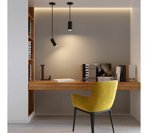 Встраиваемый светодиодный светильник Elektrostandard - drop / 8w черный (50242 led) a061482