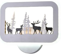 Настенный светильник Мелодия Света 6626W 9W WT+BK 000028204