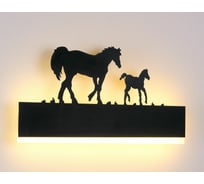 Настенный светильник Мелодия Света 6014W 16W BK 000022089