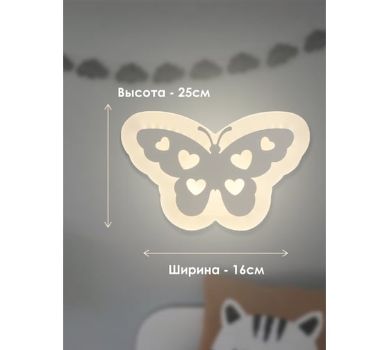 Настенный светильник Мелодия Света 6036W 26W WT 000022112