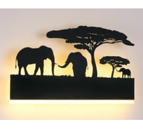 Настенный светильник Мелодия Света 6013W 16W BK 000022088