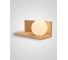 Настенный светильник Мелодия Света Pearl 6426-Right-1W NL 000036821 2