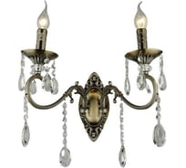 Настенный светильник Мелодия Света P7656-2W WT+GD 000026395