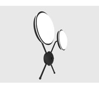 Настенный светильник Мелодия Света W023-M2-2 BK 000020505