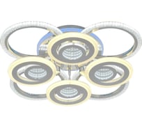 Потолочный светильник Мелодия Света M68591-4+4+1 181W CR 000030280