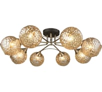 Потолочный светильник Мелодия Света P5718-8 BK+AB 000029888