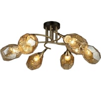 Потолочный светильник Мелодия Света P5522-6 BK+AB 000029935