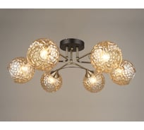Потолочный светильник Мелодия Света P5718-6 BK+AB 000029887