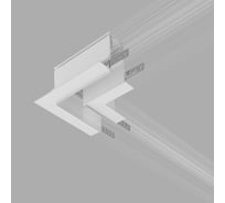 Угловой коннектор для встраиваемого шинопровода Elektrostandard - slim magnetic белый 85092/00 a061239