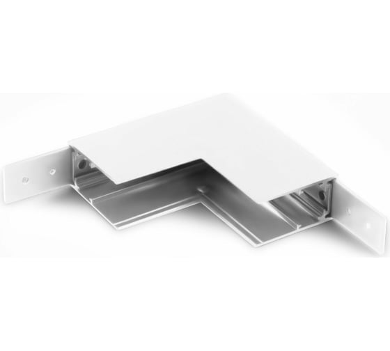 Угловой внутренний коннектор для накладного шинопровода Elektrostandard - slim magnetic белый 85091/00 a061238