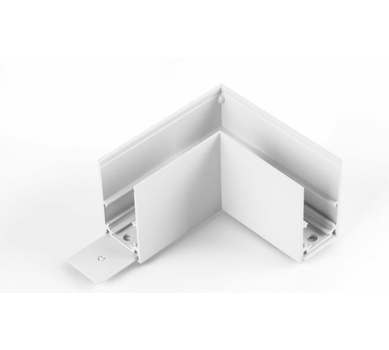 Угловой коннектор для накладного шинопровода Elektrostandard - slim magnetic белый 85090/00 a061237