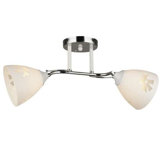 Потолочный светильник Мелодия Света P6391-2 WT+CR 000054511 1