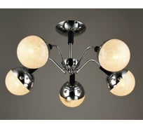 Потолочный светильник Мелодия Света P7281-5 BK+CR 000025754