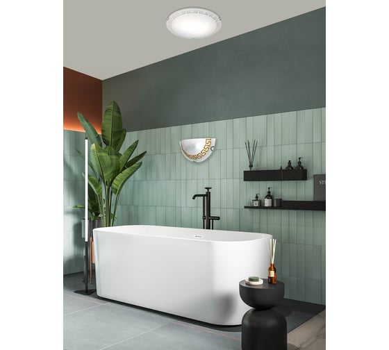 Светильник Мелодия Света R4001-HALF-1W-300 WT+GD 000040382