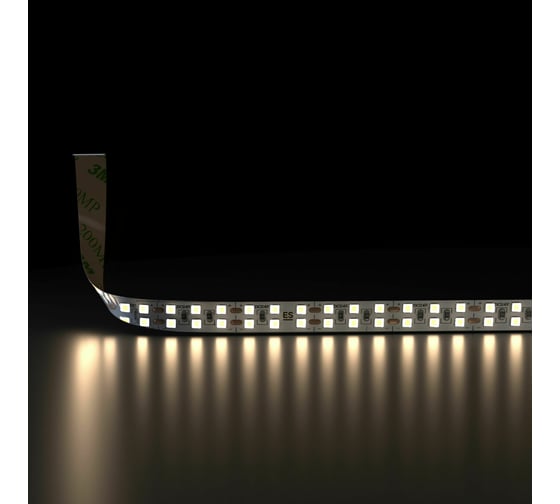 Светодиодная двухрядная лента Elektrostandard 240led 18w ip20 4200к дневной белый (2835 24v 240led 18w ip20) a061090