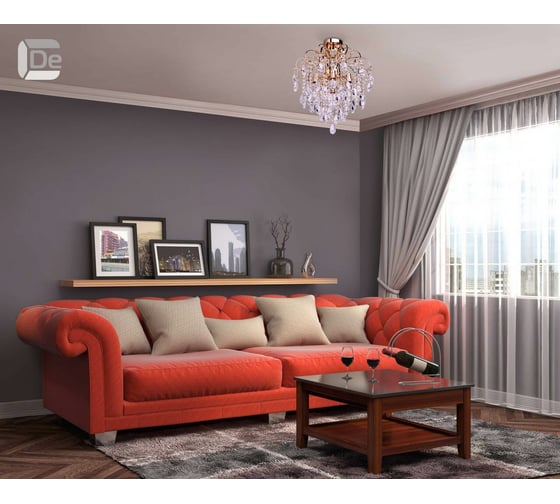 Люстра De City Бриз 6*60W E14 220V 464017006