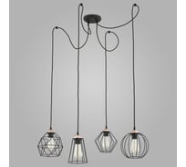 Подвесной светильник TK Lighting - 1646 / galaxy 4 черный 00000077554