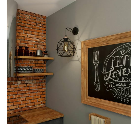 Настенный светильник TK Lighting - 1735 / galaxy черный 00000084966