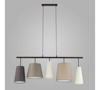 Подвесной светильник TK Lighting - 1908 / pedro 5 коричневый 00000077604