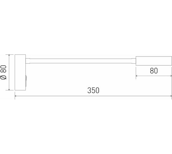 Настенный светильник TK Lighting - 2449 / белый lagos 00000082767
