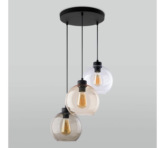 Подвесной светильник TK Lighting - 2831 / cubus дымчатый a049306 1