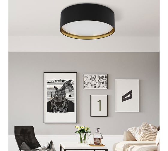 Потолочный светильник TK Lighting - 3432 / bilbao черный a059395