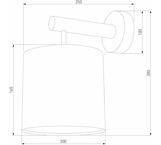 Настенный светильник TK Lighting - 4110 / deva graphite графит a059251