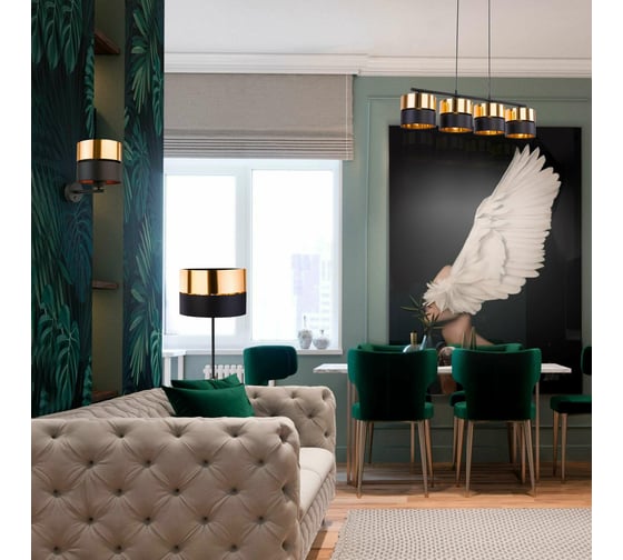 Настенный светильник TK Lighting - 4344 / hilton черный a049362