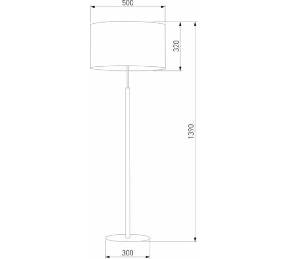 Напольный светильник TK Lighting - 5218 / deva графит a059529