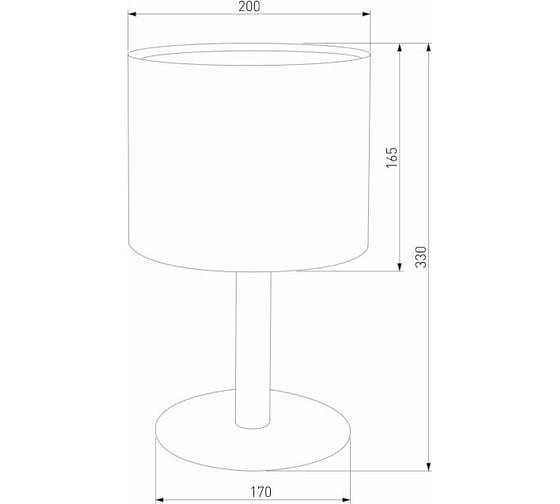 Настольный светильник TK Lighting - 5219 / deva графит a059530