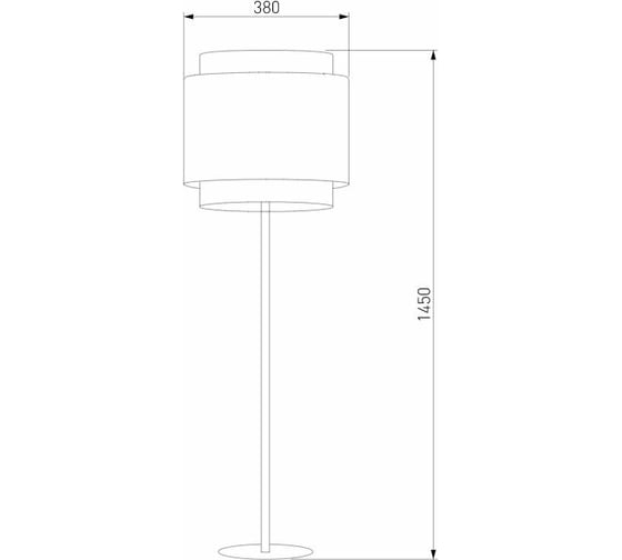 Напольный светильник TK Lighting - 5568 / boho black бежевый a058470