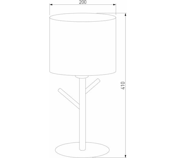 Настольный светильник TK Lighting - 5571 albero white / белый a060138