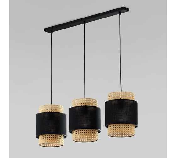 Подвесной светильник TK Lighting - 6541 / boho black бежевый a058471
