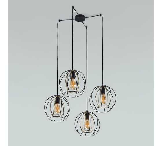 Подвесной светильник TK Lighting - 6598 / jaula черный a059252