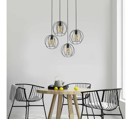 Подвесной светильник TK Lighting - 6598 / jaula черный a059252