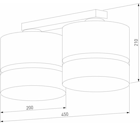 Потолочный светильник TK Lighting - 6692 / paglia бежевый a058077
