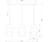Подвесной светильник TK Lighting - 850 / calisto белый a052354 2