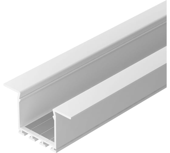 Профиль Arlight PLS-LOCK-H25-FM-2000 WHITE 2 м 0 33134 033134