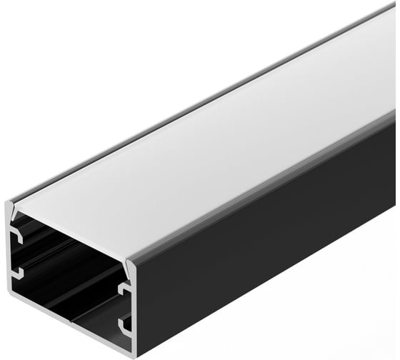 Профиль Arlight PLS-LOCK-H16-SMT-2000 ANOD BLACK 2 м 0 33295 033295